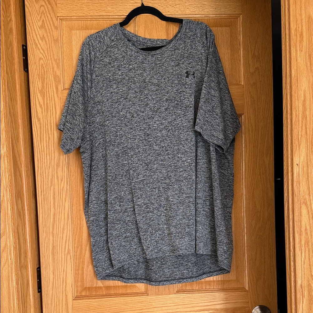Under Armour Gray Heather Short Sleeve Performance Tee